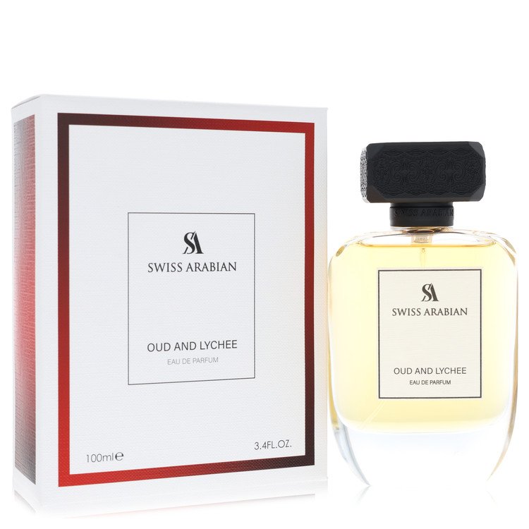 Swiss Arabian Oud And Lychee by Swiss Arabian Eau De Parfum Spray (Unisex) 3.4 oz Swiss Arabian Oud And Lychee by Swiss Arabian Eau De Parfum Spray (Unisex) 3.4 oz